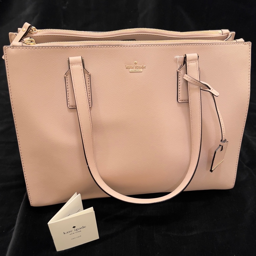 🍃🌸 Kate Spade Leather Tote Bag 🌸🍃 - Picture 13 of 16